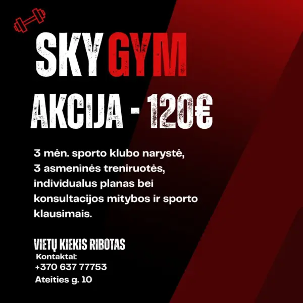 SkyGym akcija